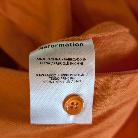 Reformation Irwin Linen Dress - Picture 5 of 5